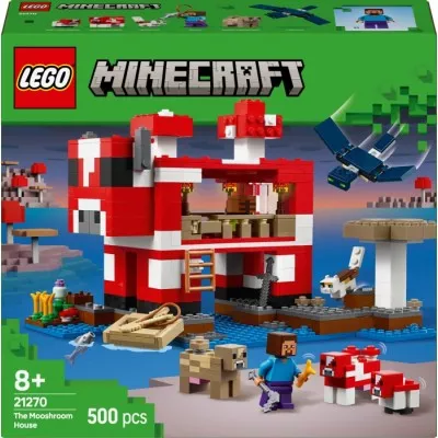 Конструктор LEGO® Minecraft Грибний будинок (21270)