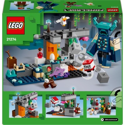 Конструктор LEGO® Minecraft Зустріч із Боронителем (21274)