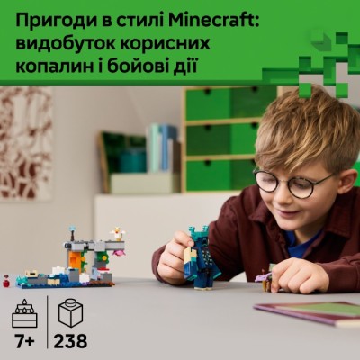 Конструктор LEGO® Minecraft Зустріч із Боронителем (21274)