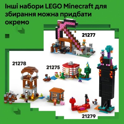 Конструктор LEGO® Minecraft Зустріч із Боронителем (21274)