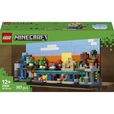 Конструктор LEGO® Minecraft Мінібіоми (21589)