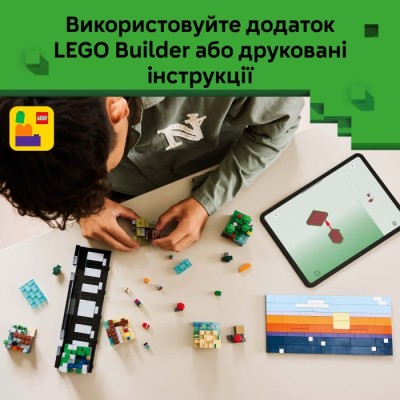 Конструктор LEGO® Minecraft Мінібіоми (21589)