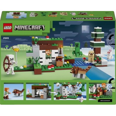 Конструктор LEGO® Minecraft Пригода першої ночі (21593)