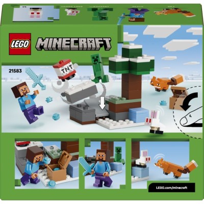 Конструктор LEGO® Minecraft Пригоди Стіва в тайзі (21583)