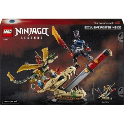 Конструктор LEGO® Ninjago Битва біля черепа Дракона з мечем (71871)