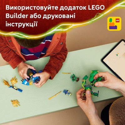 Конструктор LEGO® Ninjago Битва робота дракона Джея (71853)