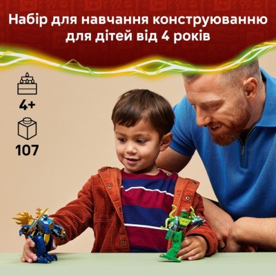 Конструктор LEGO® Ninjago Битва робота дракона Джея (71853)