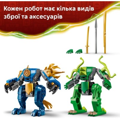 Конструктор LEGO® Ninjago Битва робота дракона Джея (71853)