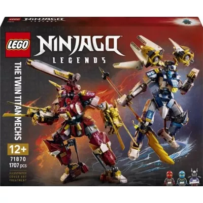 Конструктор LEGO® Ninjago Близнюки роботи-Титани (71870)