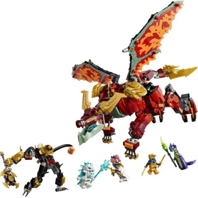 Конструктор LEGO® Ninjago Дракон-трансформер Вайлдфаєр (71868)