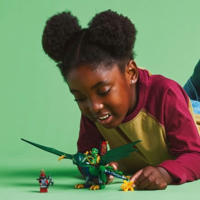 Конструктор LEGO® Ninjago Зелений лісовий дракон Ллойда (71829)