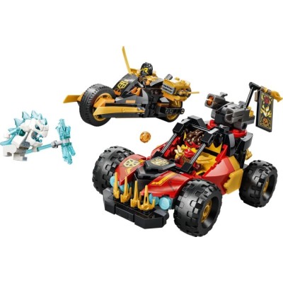 Конструктор LEGO® Ninjago Комбіновані транспортні засоби Кая та Коула (71864)