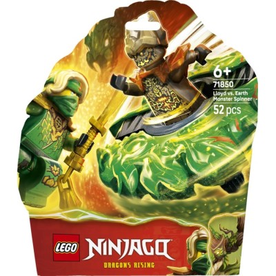 Конструктор LEGO® Ninjago Ллойд проти спінера земельного монстра (71850)