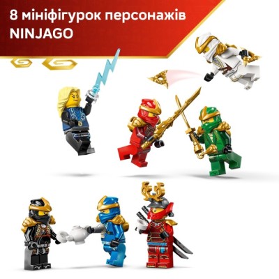 Конструктор LEGO® Ninjago Модель персонажів ніндзя. 15-та річниця (71866)