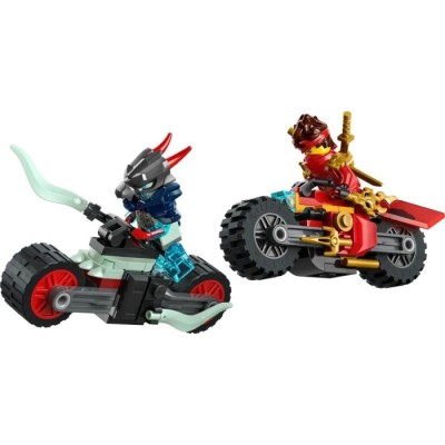 Конструктор LEGO® Ninjago Швидкісні перегони Кая на мотоциклі (71838)