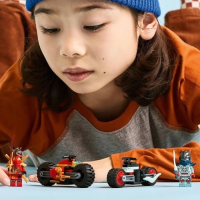 Конструктор LEGO® Ninjago Швидкісні перегони Кая на мотоциклі (71838)