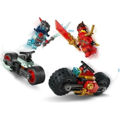 Конструктор LEGO® Ninjago Швидкісні перегони Кая на мотоциклі (71838)