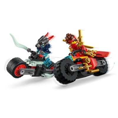 Конструктор LEGO® Ninjago Швидкісні перегони Кая на мотоциклі (71838)