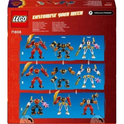 Конструктор LEGO® NINJAGO® Робот вогняної стихії Кая (71808)