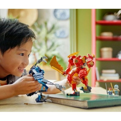 Конструктор LEGO® NINJAGO® Робот вогняної стихії Кая (71808)