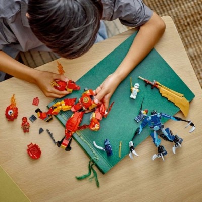 Конструктор LEGO® NINJAGO® Робот вогняної стихії Кая (71808)