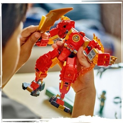 Конструктор LEGO® NINJAGO® Робот вогняної стихії Кая (71808)