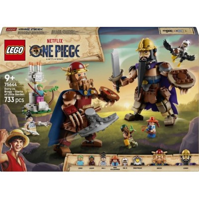 Конструктор LEGO® ONE PIECE Доррі проти Броґі: гіганти «Малого Саду» (75644)