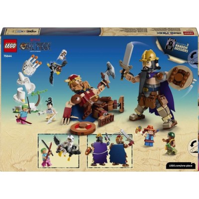 Конструктор LEGO® ONE PIECE Доррі проти Броґі: гіганти «Малого Саду» (75644)