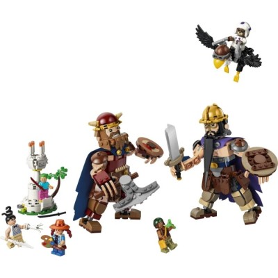 Конструктор LEGO® ONE PIECE Доррі проти Броґі: гіганти «Малого Саду» (75644)