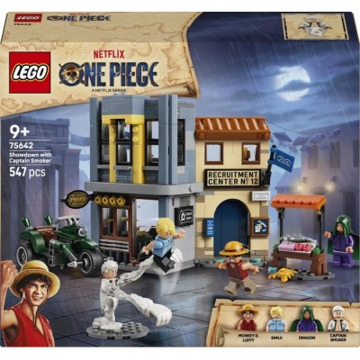 Конструктор LEGO® ONE PIECE Сутичка з капітаном Смокером (75642)