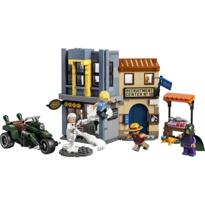 Конструктор LEGO® ONE PIECE Сутичка з капітаном Смокером (75642)