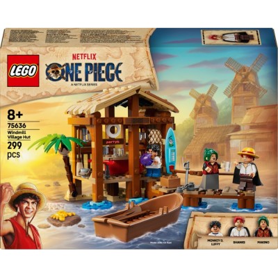 Конструктор LEGO® ONE PIECE Хатина у Селищі Вітряків (75636)