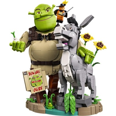 Конструктор LEGO® Shrek Шрек, Віслюк і Кіт в чоботях (72423)