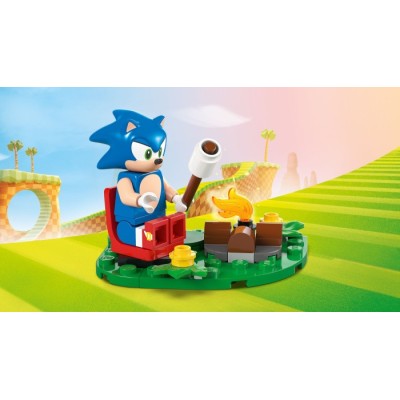 Конструктор LEGO® Sonic the Hedgehog Зіткнення Соніка біля багаття (77001)