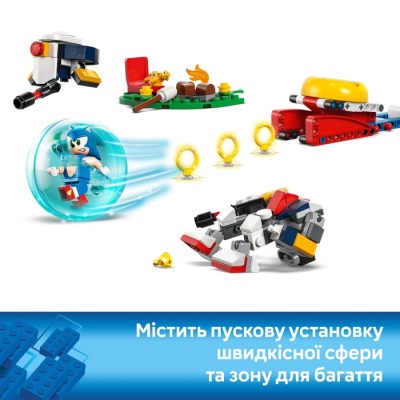 Конструктор LEGO® Sonic the Hedgehog Зіткнення Соніка біля багаття (77001)