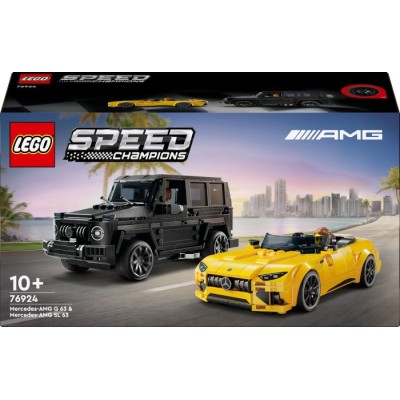Конструктор LEGO® Speed Champions Mercedes-AMG G 63 і Mercedes-AMG SL 63 (76924)