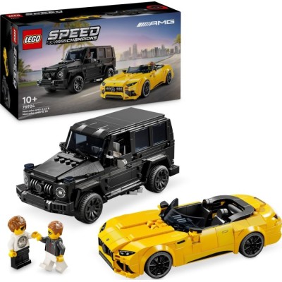 Конструктор LEGO® Speed Champions Mercedes-AMG G 63 і Mercedes-AMG SL 63 (76924)