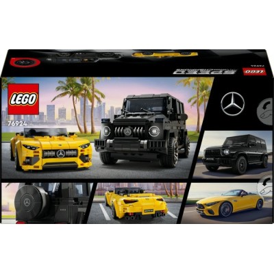 Конструктор LEGO® Speed Champions Mercedes-AMG G 63 і Mercedes-AMG SL 63 (76924)
