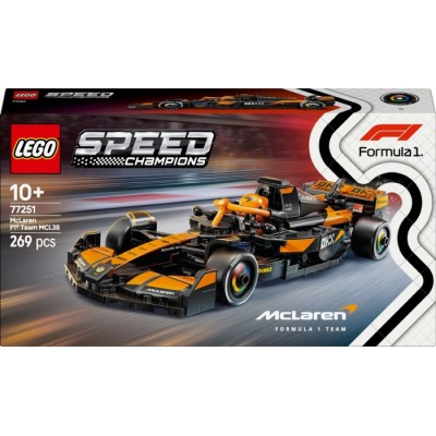 Конструктор LEGO® Speed Champions Автомобіль для перегонів McLaren F1® Team MCL38 (77251)