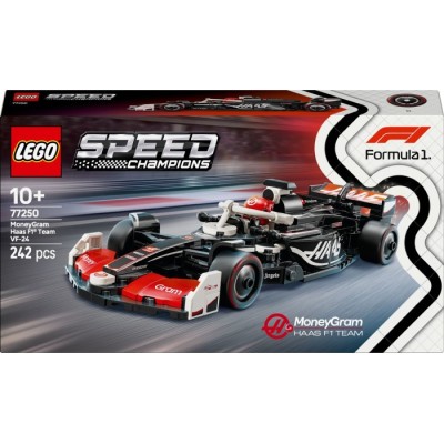 Конструктор LEGO® Speed Champions Автомобіль для перегонів MoneyGram Haas F1® Team VF-24 (77250)