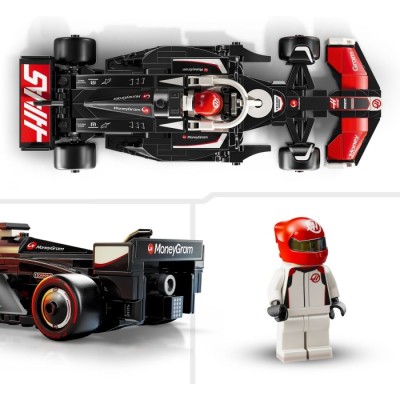 Конструктор LEGO® Speed Champions Автомобіль для перегонів MoneyGram Haas F1® Team VF-24 (77250)