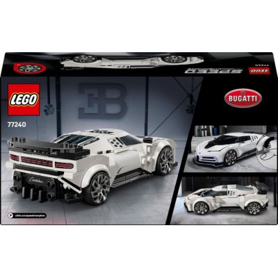 Конструктор LEGO® Speed Champions Спортивний гіперкар Bugatti Centodieci (77240)