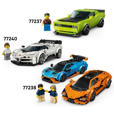 Конструктор LEGO® Speed Champions Суперкар Porsche 911 GT3 RS (77239)