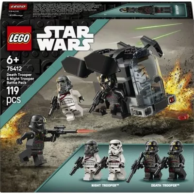 Конструктор LEGO® Star Wars Бойовий набір «Боєць смерті і Нічний піхотинець» (75412)