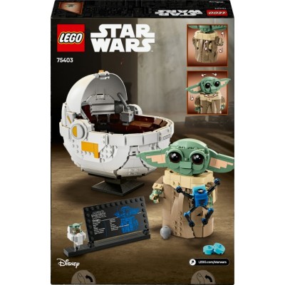 Конструктор LEGO® Star Wars Ґроґу в повітряній колисці (75403)