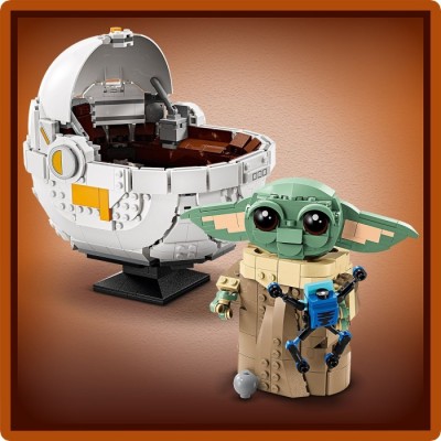 Конструктор LEGO® Star Wars Ґроґу в повітряній колисці (75403)