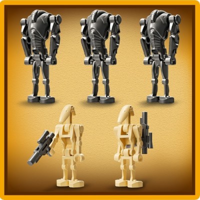 Конструктор LEGO® Star Wars Клони-піхотинці й Бойовий дроїд. Бойовий набір (75372)