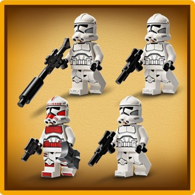 Конструктор LEGO® Star Wars Клони-піхотинці й Бойовий дроїд. Бойовий набір (75372)