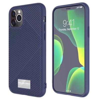 TPU накладка Molan Cano Jelline series для Apple iPhone 11 Pro Max (6.5") Синий / Navy