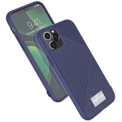 TPU накладка Molan Cano Jelline series для Apple iPhone 11 Pro Max (6.5") Синий / Navy